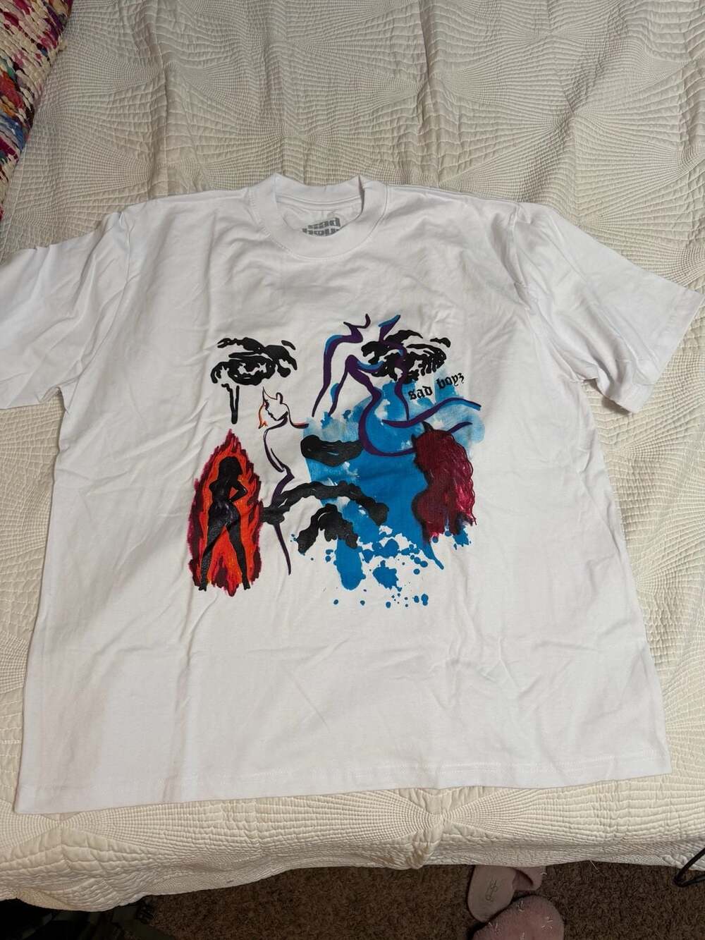 Sad Boyz White T-Shirt Size XX-Large